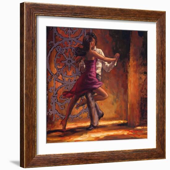 Dance Me In-Zeph Amber-Framed Art Print