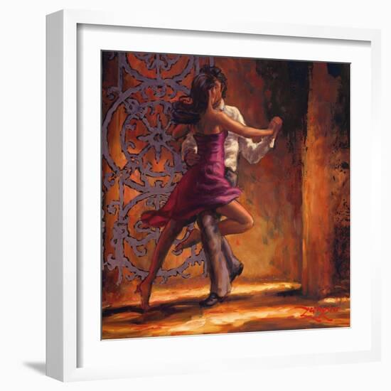Dance Me In-Zeph Amber-Framed Art Print