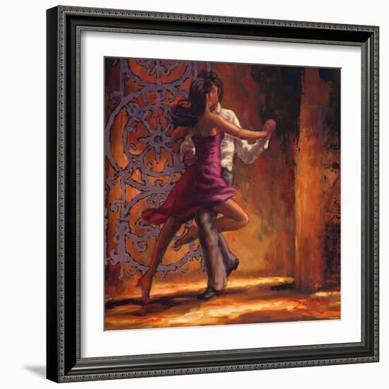 Dance Me In-Zeph Amber-Framed Art Print