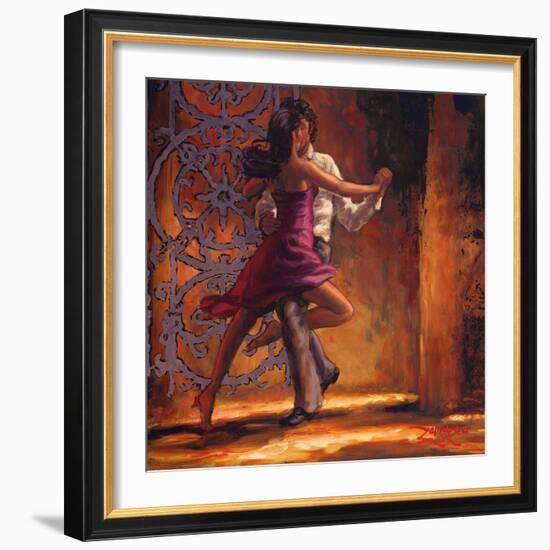 Dance Me In-Zeph Amber-Framed Art Print