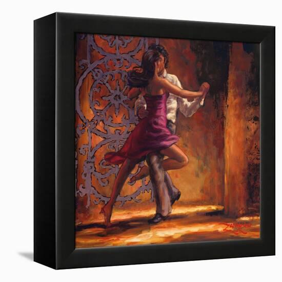 Dance Me In-Zeph Amber-Framed Stretched Canvas