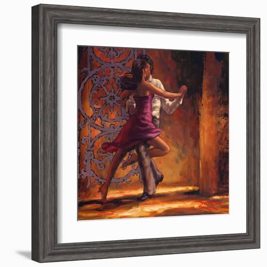 Dance Me In-Zeph Amber-Framed Art Print