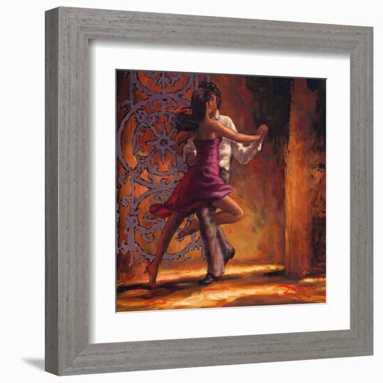 Dance Me In-Zeph Amber-Framed Art Print