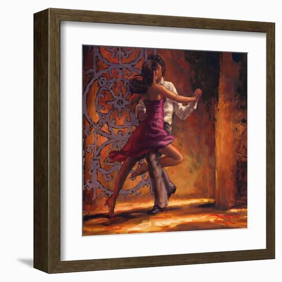 Dance Me In-Zeph Amber-Framed Art Print