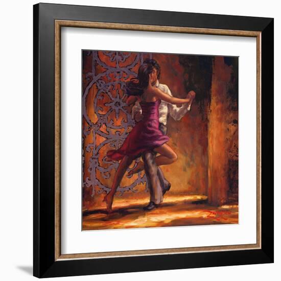 Dance Me In-Zeph Amber-Framed Art Print