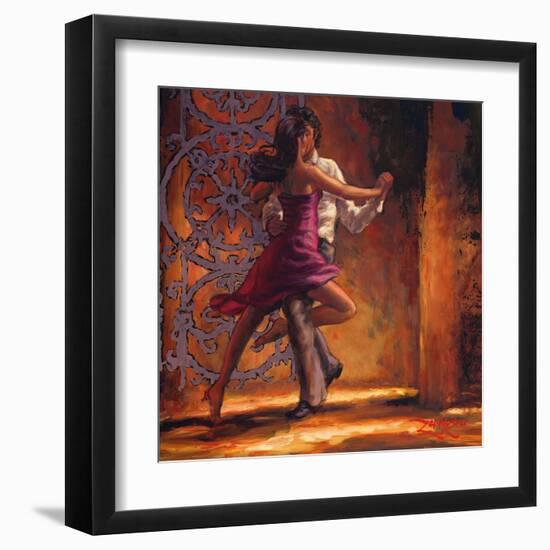 Dance Me In-Zeph Amber-Framed Art Print