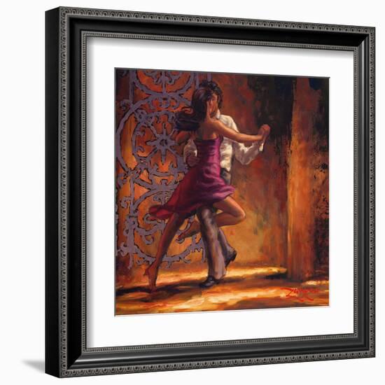 Dance Me In-Zeph Amber-Framed Art Print