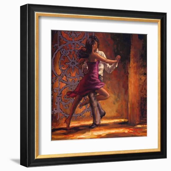 Dance Me In-Zeph Amber-Framed Art Print