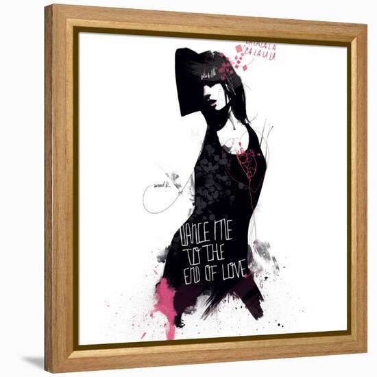 Dance me to the end of love-Manuel Rebollo-Framed Stretched Canvas