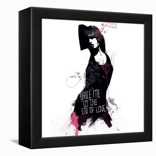 Dance me to the end of love-Manuel Rebollo-Framed Stretched Canvas