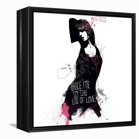 Dance me to the end of love-Manuel Rebollo-Framed Stretched Canvas