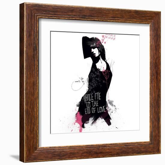 Dance me to the end of love-Manuel Rebollo-Framed Art Print