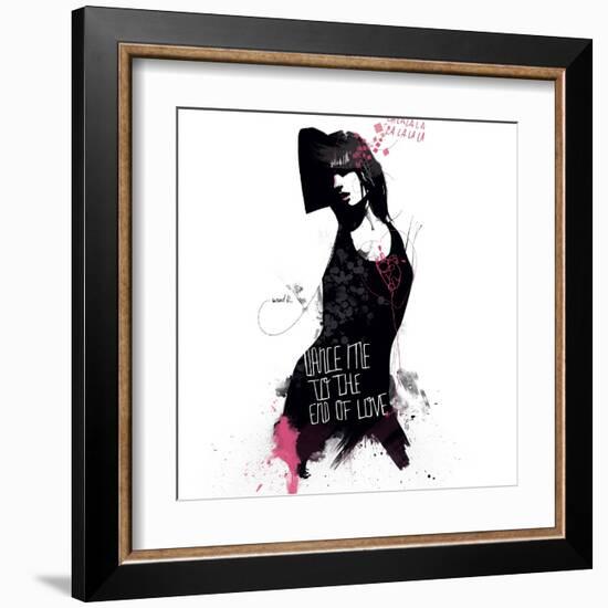 Dance me to the end of love-Manuel Rebollo-Framed Art Print