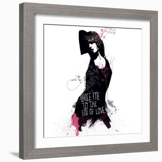 Dance me to the end of love-Manuel Rebollo-Framed Art Print