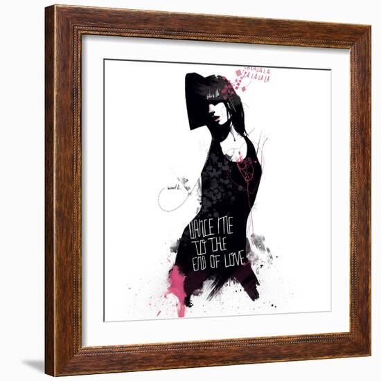 Dance me to the end of love-Manuel Rebollo-Framed Art Print