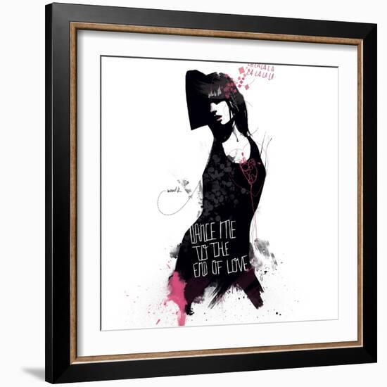 Dance me to the end of love-Manuel Rebollo-Framed Art Print