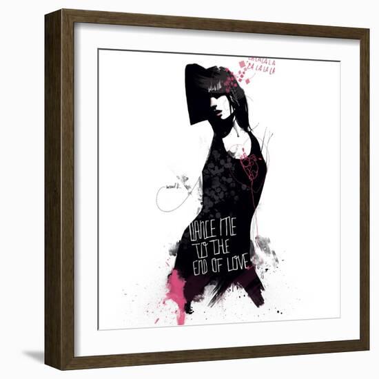 Dance me to the end of love-Manuel Rebollo-Framed Premium Giclee Print