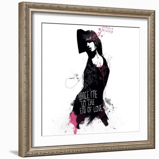 Dance me to the end of love-Manuel Rebollo-Framed Art Print