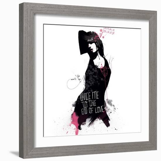 Dance me to the end of love-Manuel Rebollo-Framed Art Print