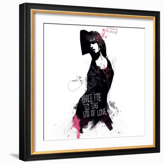 Dance me to the end of love-Manuel Rebollo-Framed Art Print