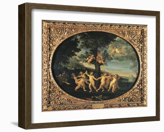 Dance of Cupids, 1620-1630-Francesco Albani-Framed Giclee Print