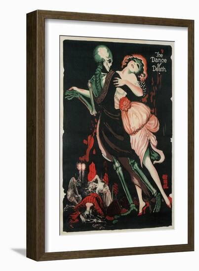 Dance of Death, Skeleton-null-Framed Giclee Print