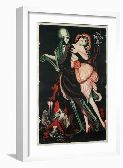 Dance of Death, Skeleton-null-Framed Giclee Print