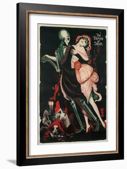 Dance of Death, Skeleton-null-Framed Premium Giclee Print