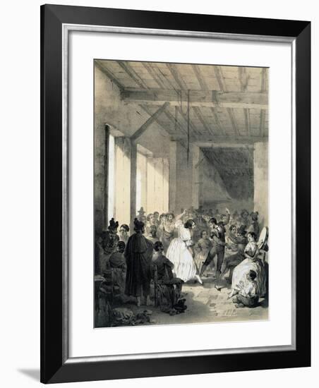 Dance of Gypsies, Spain-null-Framed Giclee Print