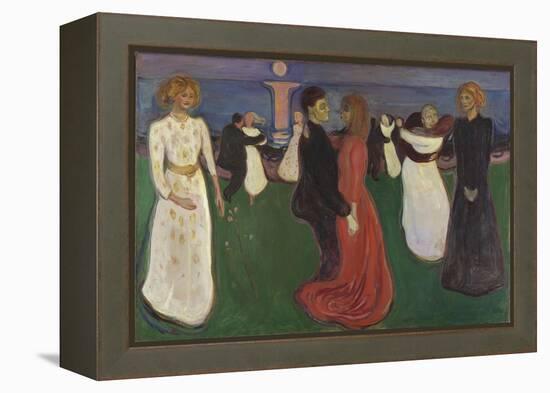 Dance of Life, 1899-1900 (Oil on Canvas)-Edvard Munch-Framed Premier Image Canvas