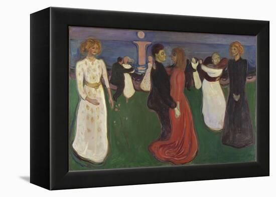 Dance of Life, 1899-1900 (Oil on Canvas)-Edvard Munch-Framed Premier Image Canvas