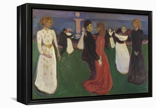 Dance of Life, 1899-1900 (Oil on Canvas)-Edvard Munch-Framed Premier Image Canvas