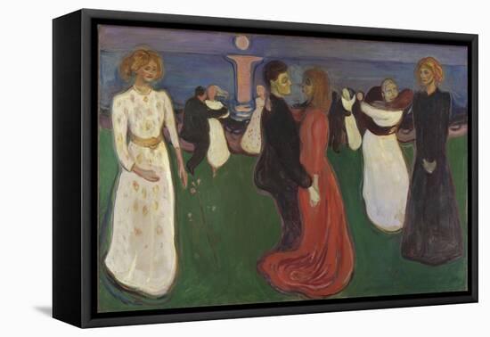 Dance of Life, 1899-1900 (Oil on Canvas)-Edvard Munch-Framed Premier Image Canvas