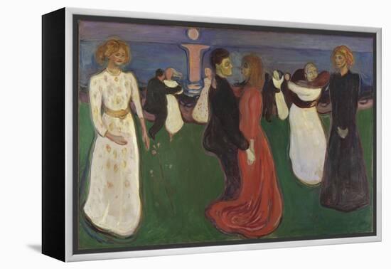 Dance of Life, 1899-1900 (Oil on Canvas)-Edvard Munch-Framed Premier Image Canvas