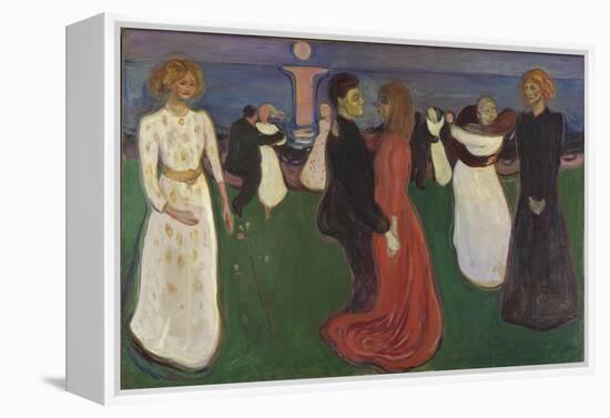 Dance of Life, 1899-1900 (Oil on Canvas)-Edvard Munch-Framed Premier Image Canvas