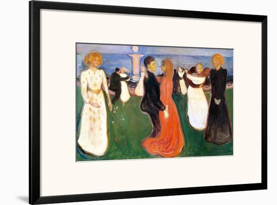 Dance of Life, 1900-Edvard Munch-Framed Art Print
