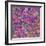 Dance Of Love- Pink Flowers Repeat-Carissa Luminess-Framed Giclee Print