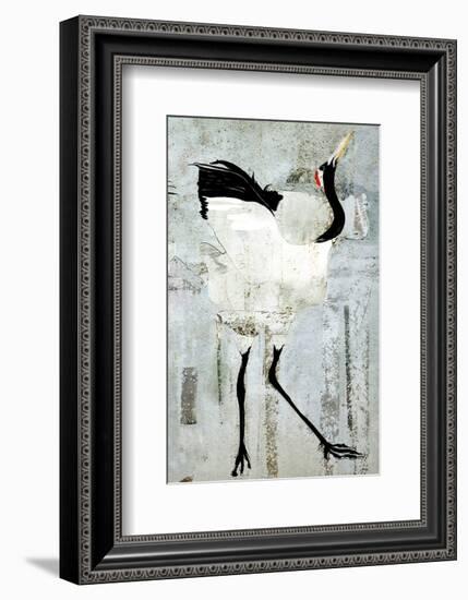 Dance of Red Crown II-Rachel Travis-Framed Art Print