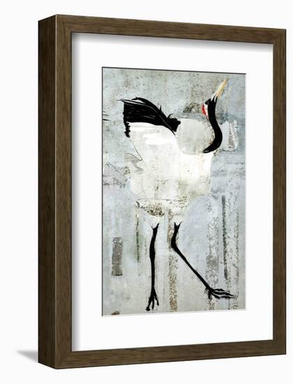 Dance of Red Crown II-Rachel Travis-Framed Art Print