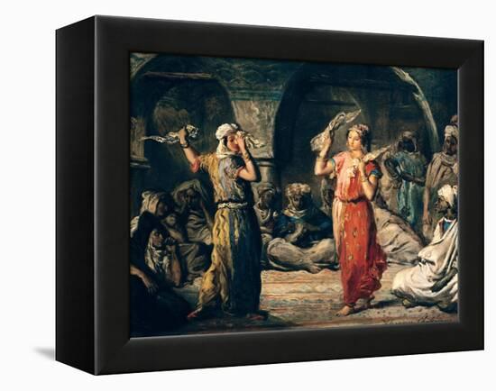 Dance of the Handkerchiefs, 1849-Theodore Chasseriau-Framed Premier Image Canvas