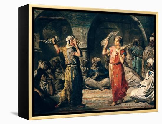 Dance of the Handkerchiefs, 1849-Theodore Chasseriau-Framed Premier Image Canvas