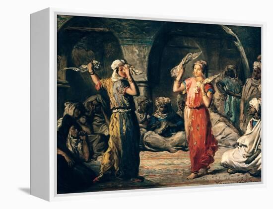 Dance of the Handkerchiefs, 1849-Theodore Chasseriau-Framed Premier Image Canvas