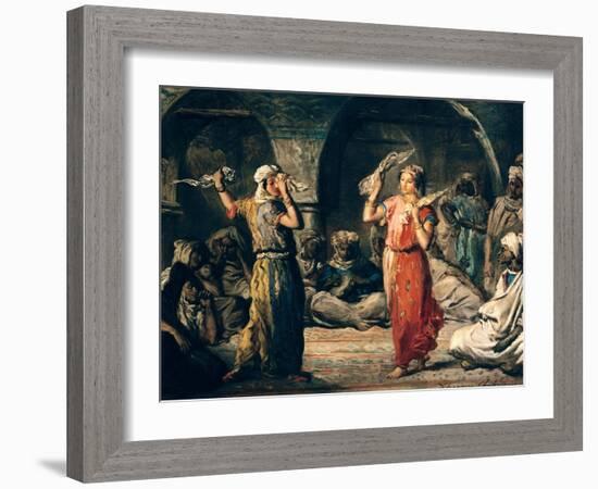 Dance of the Handkerchiefs, 1849-Theodore Chasseriau-Framed Giclee Print