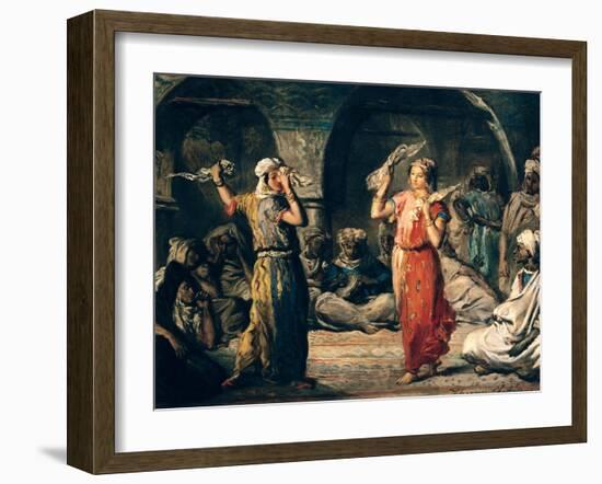 Dance of the Handkerchiefs, 1849-Theodore Chasseriau-Framed Giclee Print