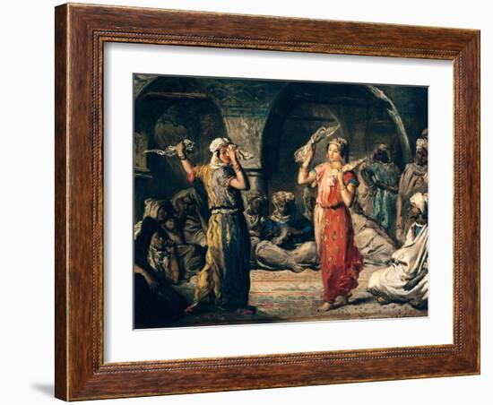 Dance of the Handkerchiefs, 1849-Theodore Chasseriau-Framed Giclee Print