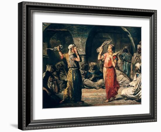 Dance of the Handkerchiefs, 1849-Theodore Chasseriau-Framed Giclee Print