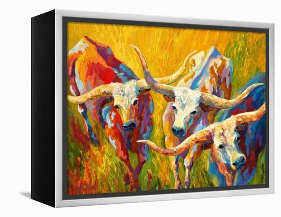 Dance Of The Longhorns-Marion Rose-Framed Premier Image Canvas