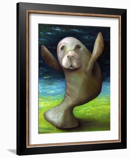 Dance of the Manatee-Leah Saulnier-Framed Giclee Print