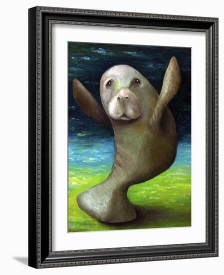 Dance of the Manatee-Leah Saulnier-Framed Giclee Print