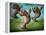 Dance of the Manatees-Leah Saulnier-Framed Premier Image Canvas